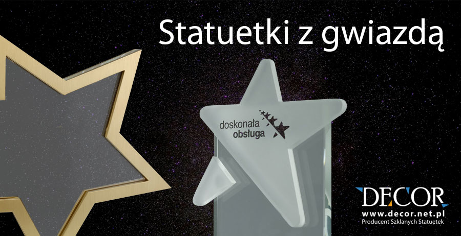 Statuetka z gwiazdą. Indywidualne projekty